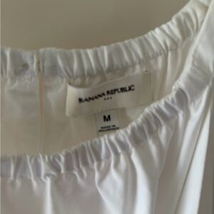 Banana Republic Classic White Blouse